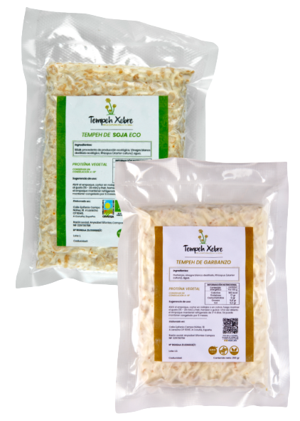 Pack Mixto 20uds 250g (10 Soja ECO + 10 Garbanzo)